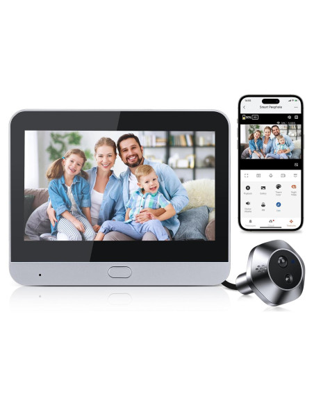 Cámara Timbre Video Inalámbrica HAPYTHDA 1080P HD WiFi