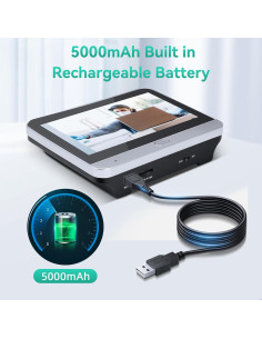 Cámara Timbre Video Inalámbrica HAPYTHDA 1080P HD WiFi 2