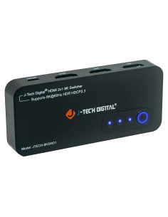 Interruptor HDMI 2.1 J-Tech Digital JTECH-8KSW01 8K 60Hz