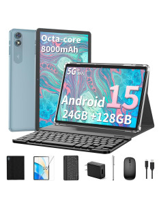 Tableta 2-en-1 Relndoo T901 10.1" Android 15 24GB RAM 128GB