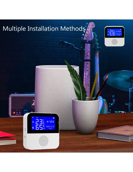 Termómetro Higrómetro WiFi Gaoducash SNT958W con Sonda