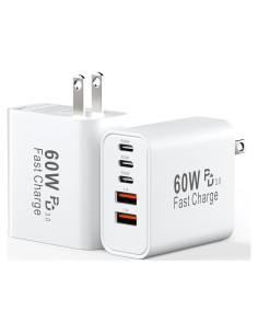 Cargador Rápido USB C 60W 5 Puertos Shenzhen Xihuida