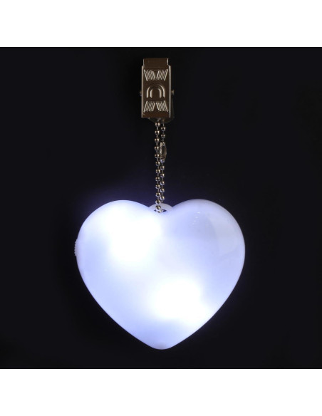 Luz de Bolso LED IMIKEYA Corazón Activada por Toque