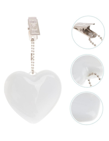 Luz de Bolso LED IMIKEYA Corazón Activada por Toque