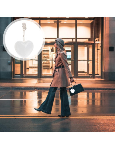 Luz de Bolso LED IMIKEYA Corazón Activada por Toque