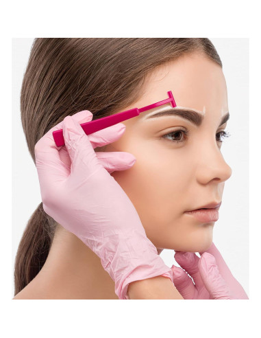 6 Cuchillas de Acero Inoxidable Beavorty para Cejas y Vello Facial
