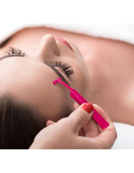 6 Cuchillas de Acero Inoxidable Beavorty para Cejas y Vello Facial