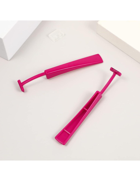 6 Cuchillas de Acero Inoxidable Beavorty para Cejas y Vello Facial