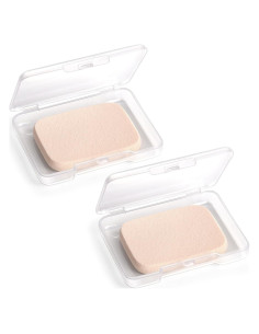 Esponjas de Maquillaje Yuntop 2 Pcs Cuadradas Reutilizables