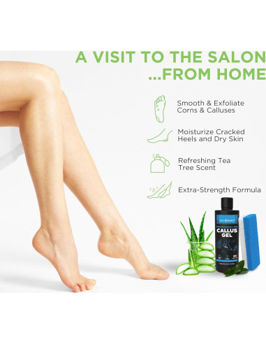 Gel Removedor de Callos Daily Remedy 226.8g - Pies Suaves