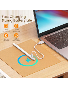 Lápiz Óptico Hastraith para iPad 2018-2025 Carga Rápida 2