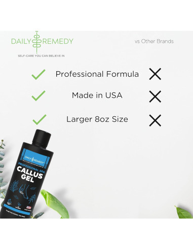 Gel Removedor de Callos Daily Remedy 226.8g - Pies Suaves
