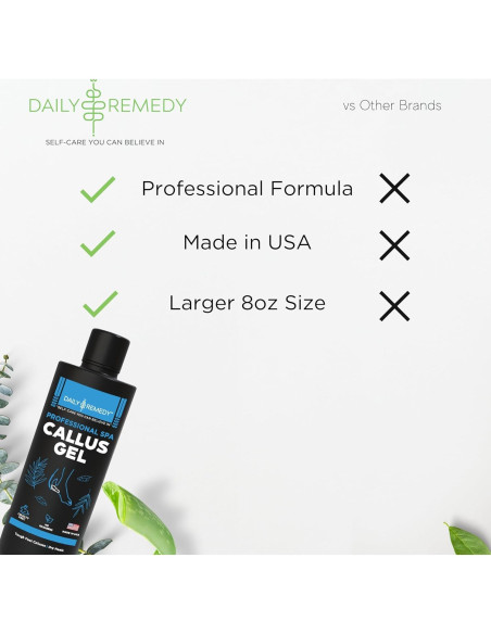 Gel Removedor de Callos Daily Remedy 226.8g - Pies Suaves