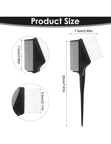 Kit de Aplicador de Color para Cabello Ajcotahm - 3 Piezas