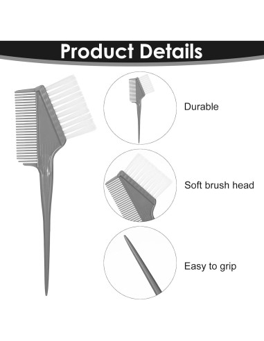 Kit de Aplicador de Color para Cabello Ajcotahm - 3 Piezas