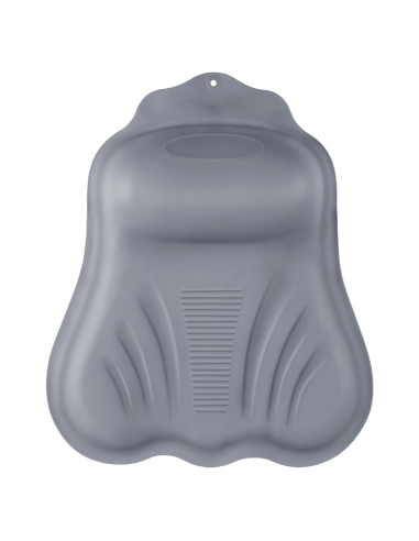 Almohada de Baño Goowin de Silicona Gris con Succión Fuerte
