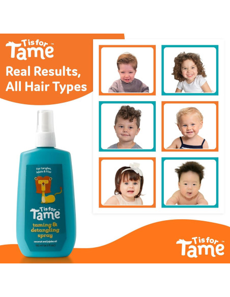 Set Cuidado Capilar Niños T es para Domar - Spray y Cepillo