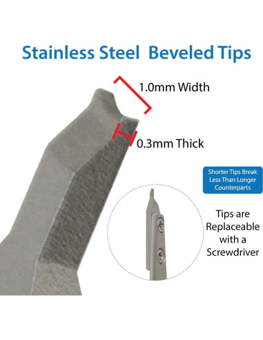 Pinzas de Resorte Bergeon 7825 para Relojeros - Herramienta Suiza