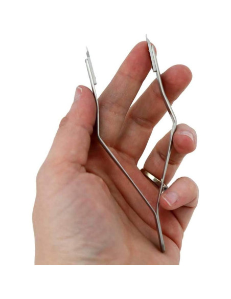 Pinzas de Resorte Bergeon 7825 para Relojeros - Herramienta Suiza