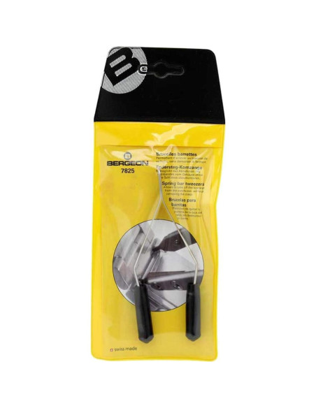 Pinzas de Resorte Bergeon 7825 para Relojeros - Herramienta Suiza