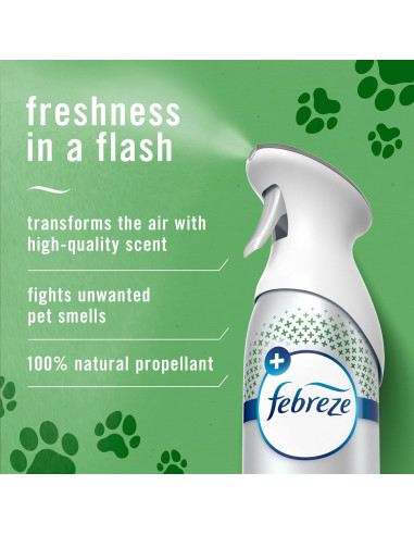 Febreze Ambientador Aerosol Heavy Duty 248g - Lucha Olores Mascotas