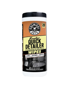 Toallitas Detalladoras Rápidas para Cuero Chemical Guys 30 Ct