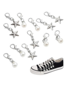 12 Accesorios para Cordones de Zapatillas Ymapinc - Estrella y Perla