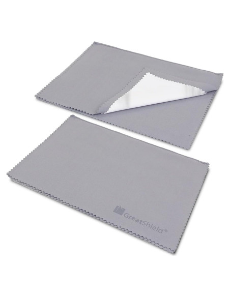 Paño de limpieza de joyería GreatShield 4 capas 20x28cm