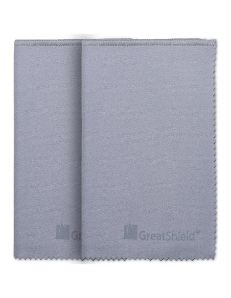 Paño de limpieza de joyería GreatShield 4 capas 20x28cm