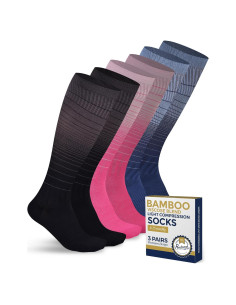 Calcetines de Compresión Ligera Pembrook - 3 Pares 8-15 mmHg