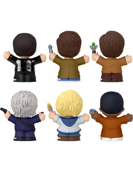 Conjunto Coleccionable Little People Doctor Who Fisher-Price - 6 Figuras