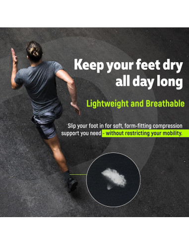 Manga de Compresión para Tobillo Crucial - Soporte Unisex