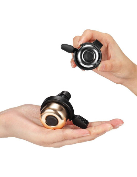 Timbres de Bicicleta Emoly, Paquete de 4, Sonido Fuerte y Claro