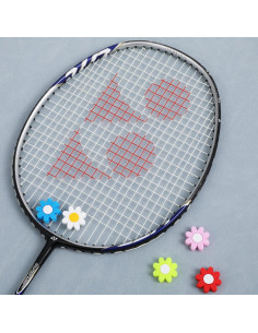 9 Amortiguadores de Raqueta de Tenis Oruola Silicona Multicolor 2
