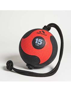 Bola Medicinal Aeromat 6.8 kg Roja - Entrenamiento Fuerza 2