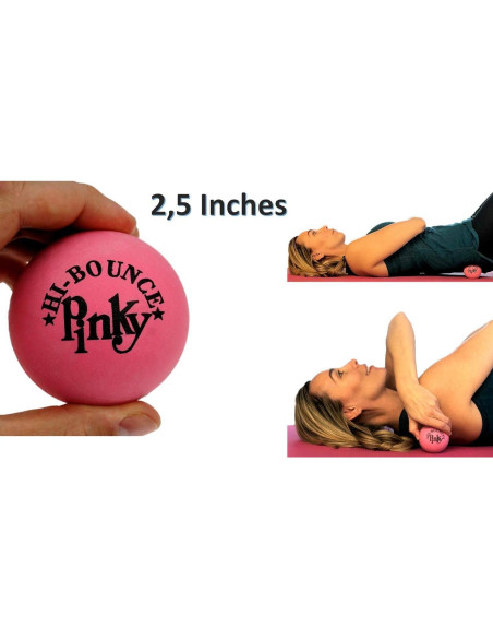 Pelota Rebotadora Rosa JA-RU 6.35 cm para Niños