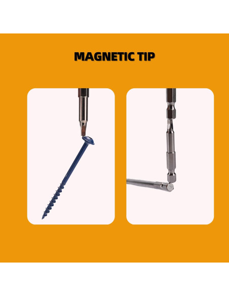 Conjunto de Brocas Cuadradas YaaYii 2" y 6" para Carpintería