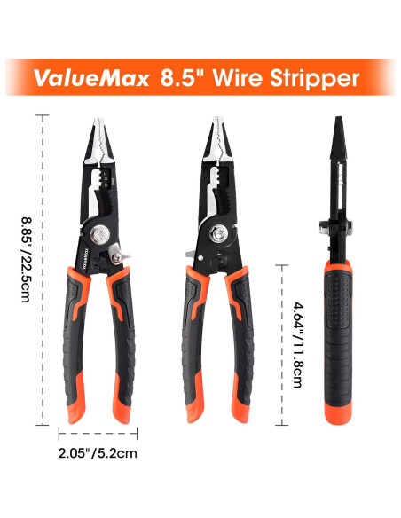 Pelacables Multifuncional ValueMax 6-en-1 21.6 cm CR-V