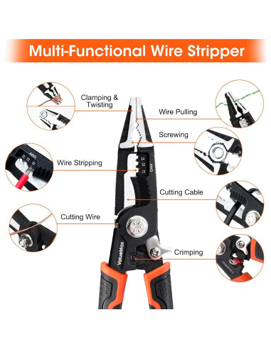 Pelacables Multifuncional ValueMax 6-en-1 21.6 cm CR-V