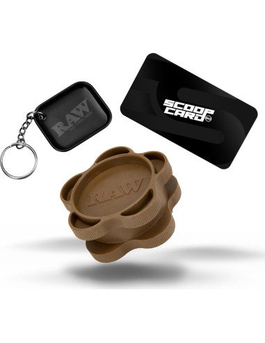 Molinillo de Especias RAW Gripper V2 + Llavero Tray Coleccionable