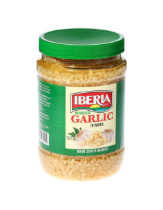 Ajo Picado Iberia en Agua 907g - Sabor Fresco y Natural