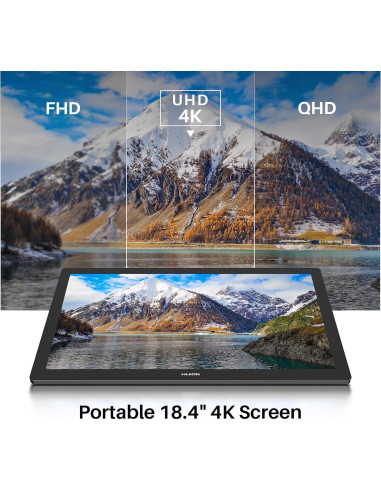 Tableta de Dibujo Huion Kamvas Pro 19 4K 18.4" Pantalla Táctil