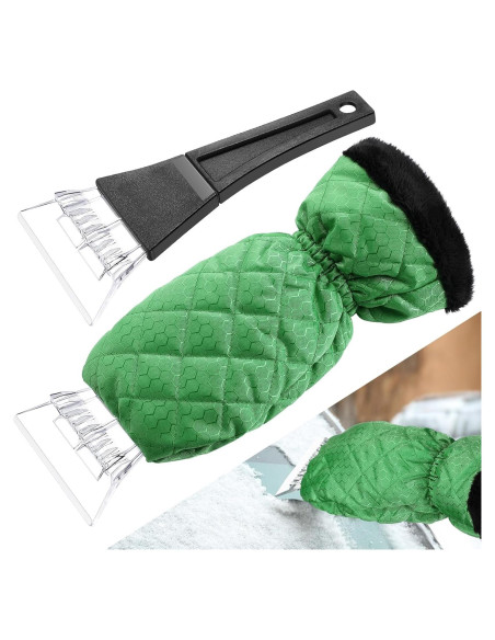 Raspador de Hielo con Guante WILLBOND - Remoción Rápida de Nieve