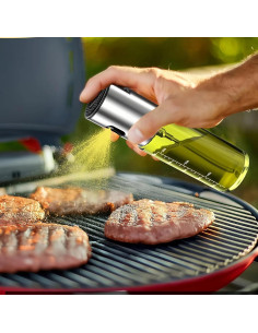 Rociador de Aceite Eavkoar 100ml Vidrio Grado Alimenticio 2