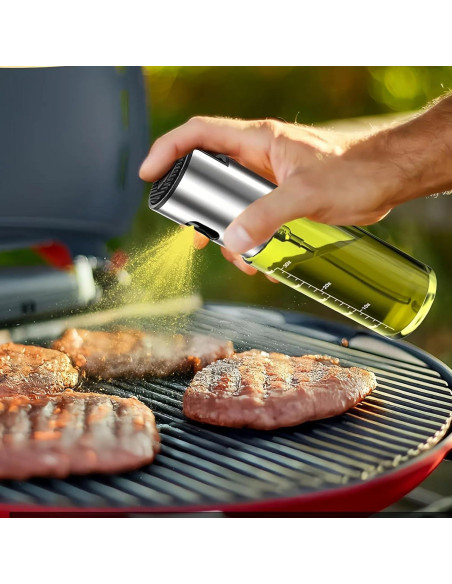 Rociador de Aceite Eavkoar 100ml Vidrio Grado Alimenticio