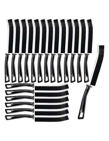 20 Cepillos de Limpieza de Ranuras AcceLeah para Azulejos