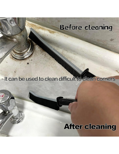 20 Cepillos de Limpieza de Ranuras AcceLeah para Azulejos