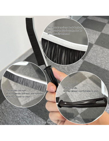 20 Cepillos de Limpieza de Ranuras AcceLeah para Azulejos
