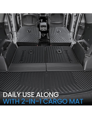 Mats de Patada JOULARISE para Kia Sorento 2021-2026 6 Asientos