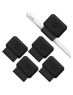 Soporte Adhesivo para Lápiz Fintie - 4 Pack Negro